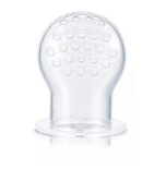 CHUPETA MORDEDOR ALIMENTADORA PARA INTRODUÇÃO ALIMENTAR DE SILICONE PARA PAPINHA E FRUTAS