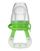 CHUPETA MORDEDOR ALIMENTADORA PARA INTRODUÇÃO ALIMENTAR DE SILICONE PARA PAPINHA E FRUTAS