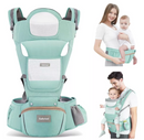 Canguru Para Bebê 0-3 Anos Ergonômico 3 Em 1 Estilo Canguru Frontal Infantil Hipseat