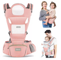 Canguru Para Bebê 0-3 Anos Ergonômico 3 Em 1 Estilo Canguru Frontal Infantil Hipseat