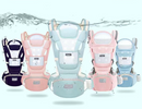 Canguru Para Bebê 0-3 Anos Ergonômico 3 Em 1 Estilo Canguru Frontal Infantil Hipseat