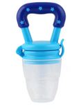 CHUPETA MORDEDOR ALIMENTADORA PARA INTRODUÇÃO ALIMENTAR DE SILICONE PARA PAPINHA E FRUTAS