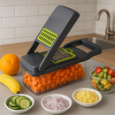 Cortador, Fatiador e Ralador Manual Multifuncional De Legumes e Alimentos (12 funções)