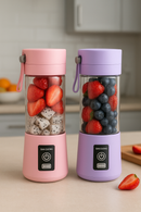 Mini Liquidificador Portátil Shake 6 Laminas + Cabo USB-SE3095