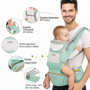 Canguru Para Bebê 0-3 Anos Ergonômico 3 Em 1 Estilo Canguru Frontal Infantil Hipseat